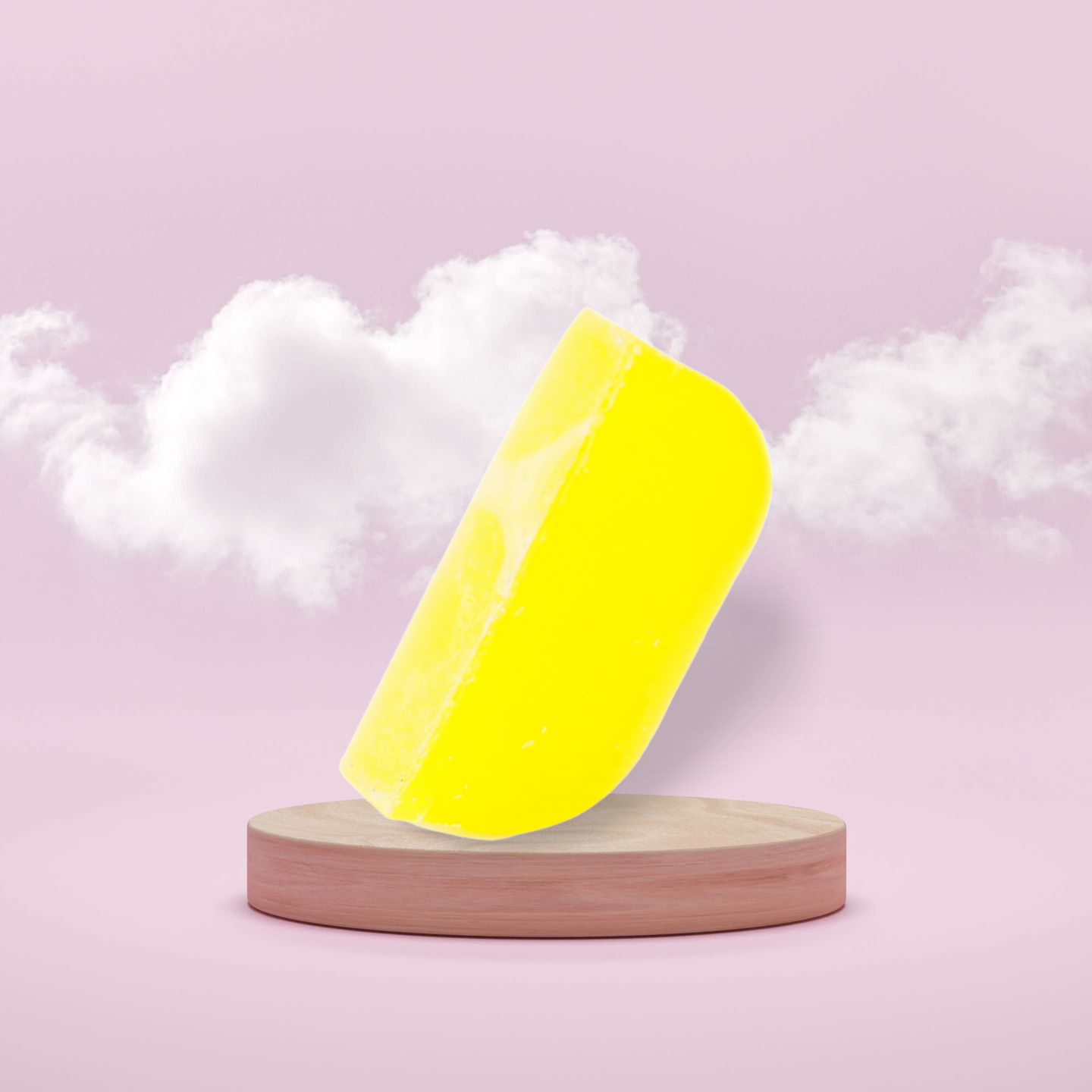 Festes Shampoo mit Arganöl - Kamille & Zitrone - für blondes Haar