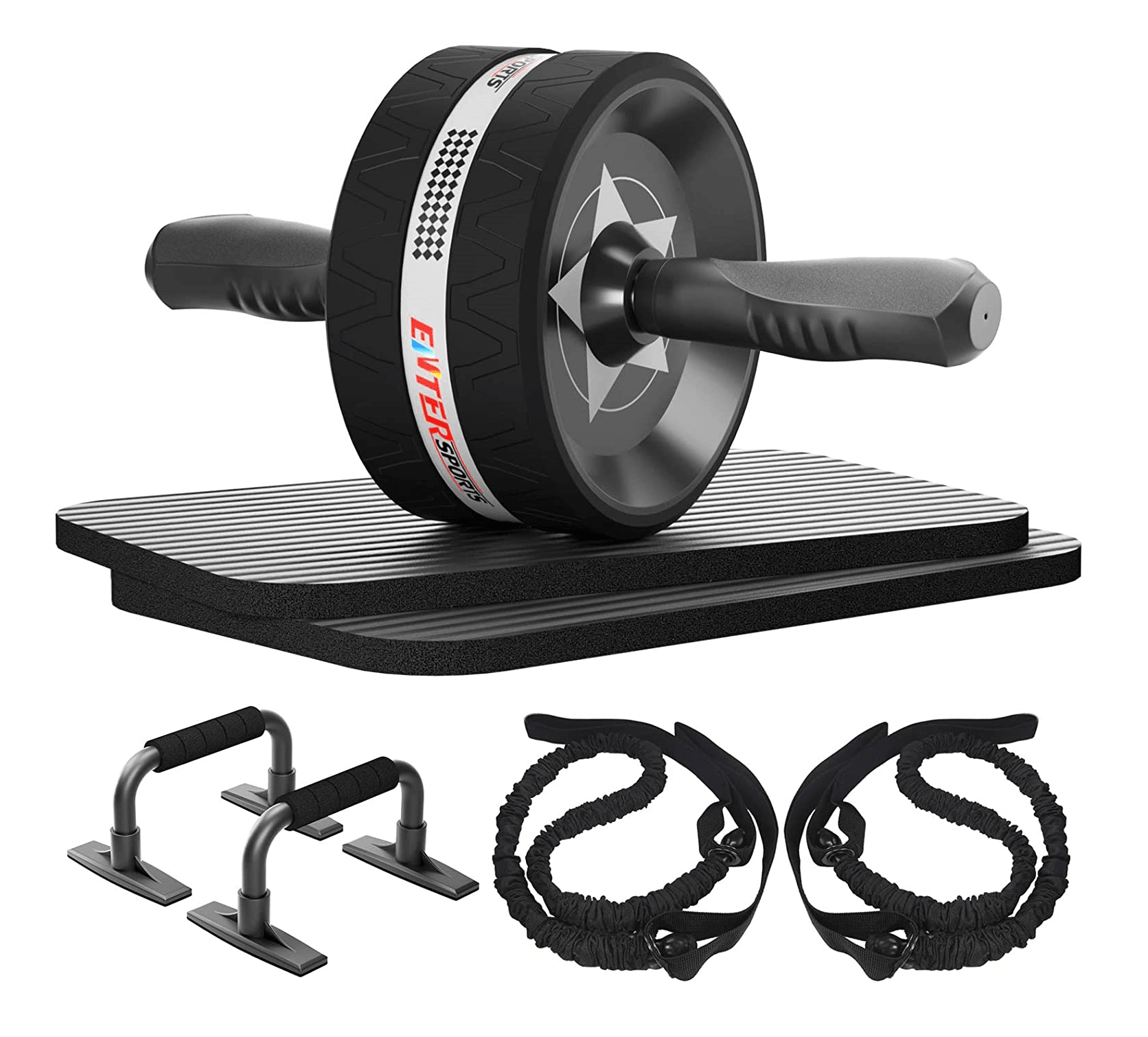 6 in 1 Set - Bauchmuskeltraining – Effektives Ganzkörpertraining - Hoopster.ch