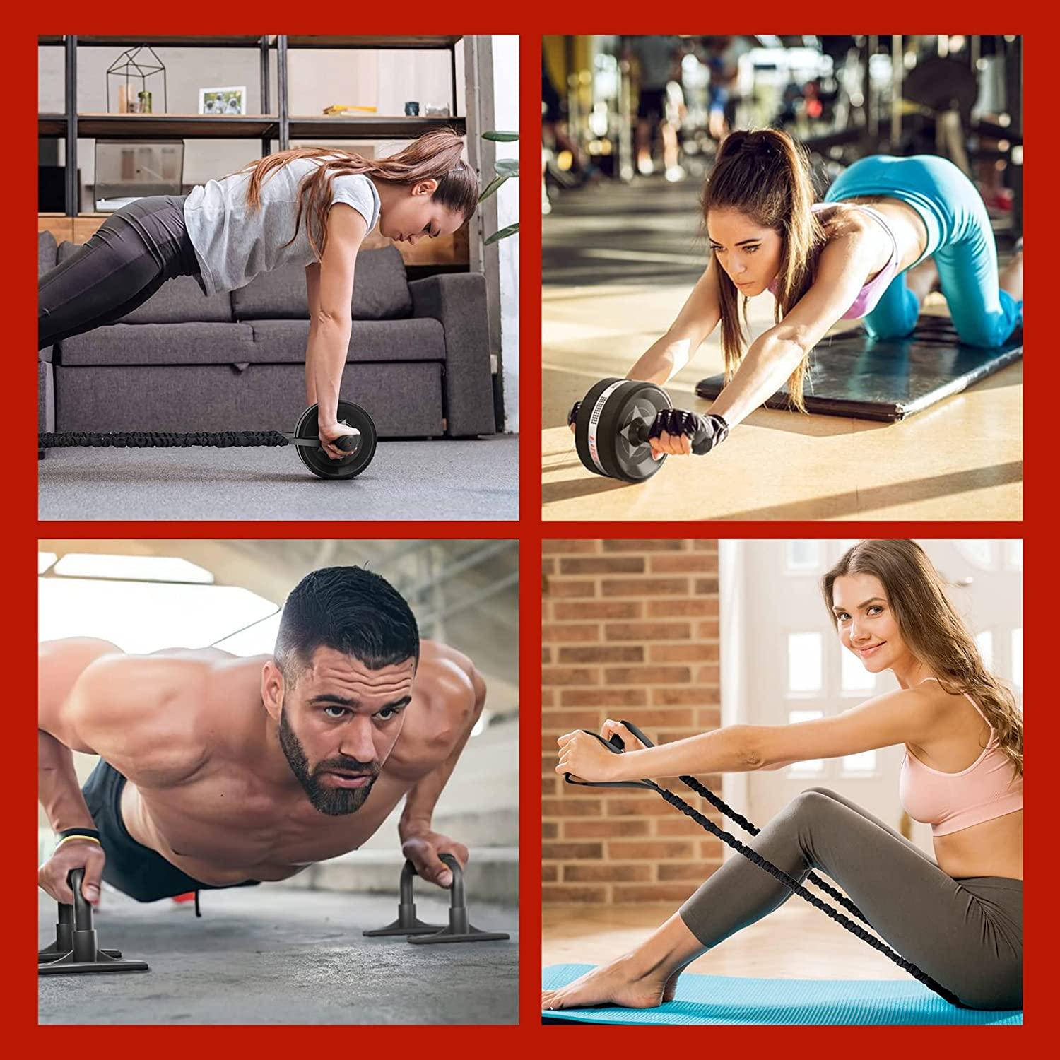 6 in 1 Set - Bauchmuskeltraining – Effektives Ganzkörpertraining - Hoopster.ch