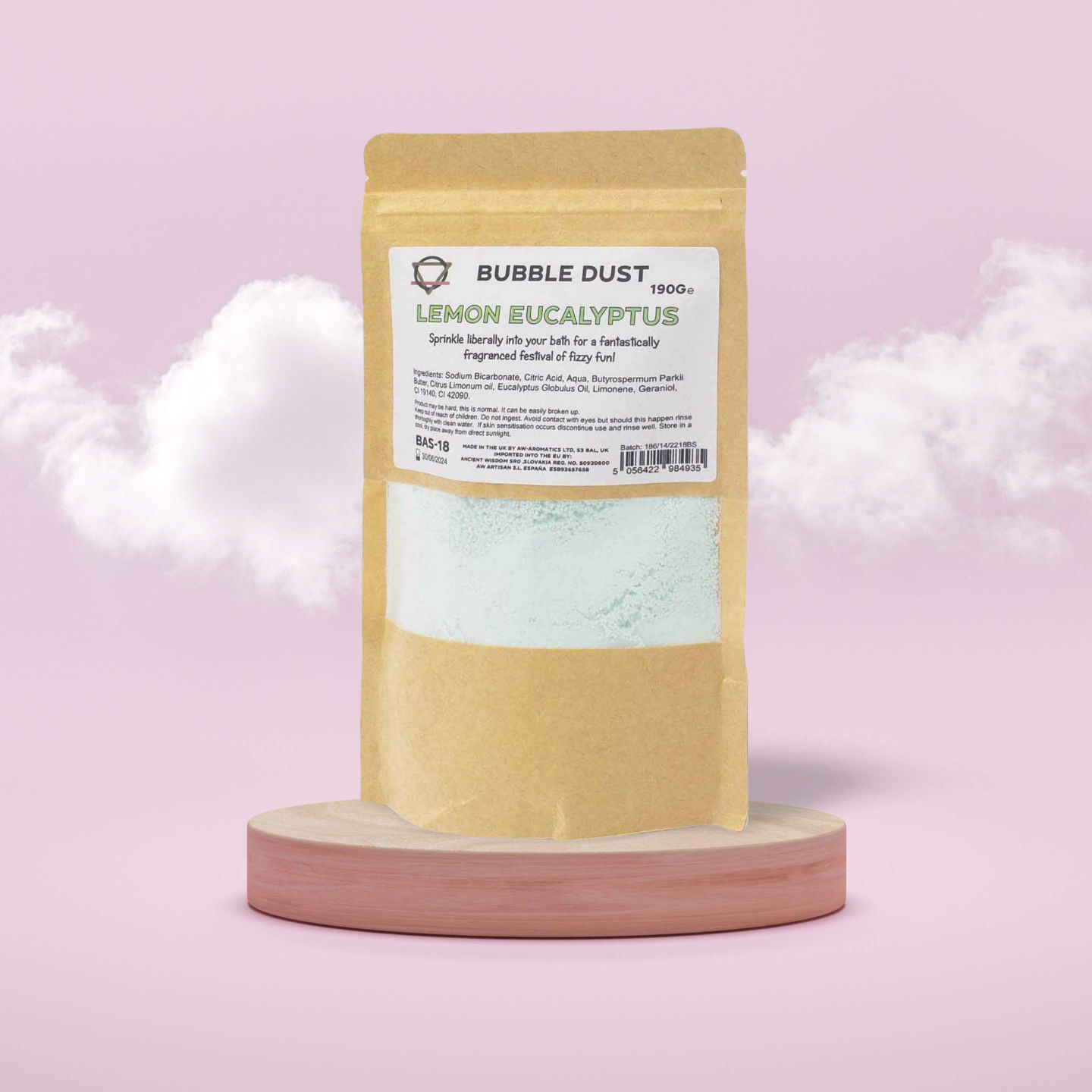 Verwöhnzauber im Bad - Lemon Eucalytus - Dein Luxus-Badepulver