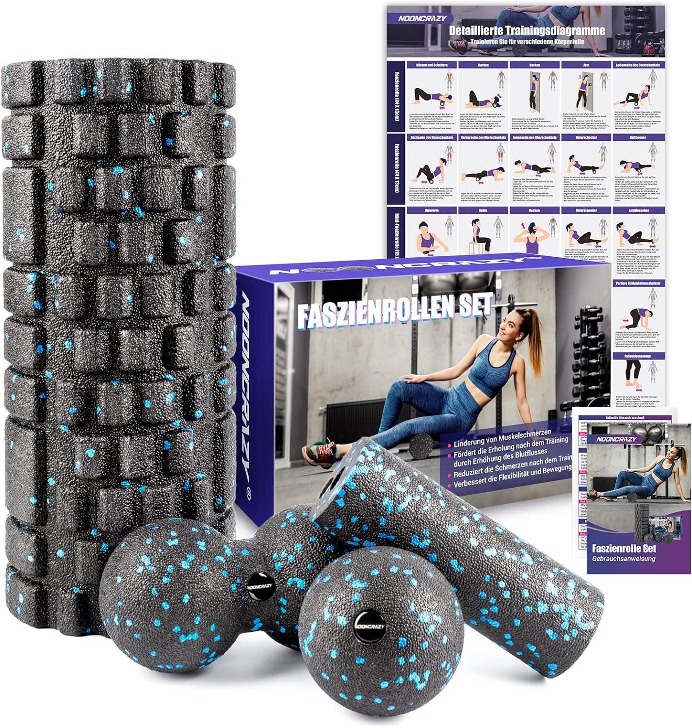 Faszienrollen Set mit 3D-Texturmassage - Hoopster.ch