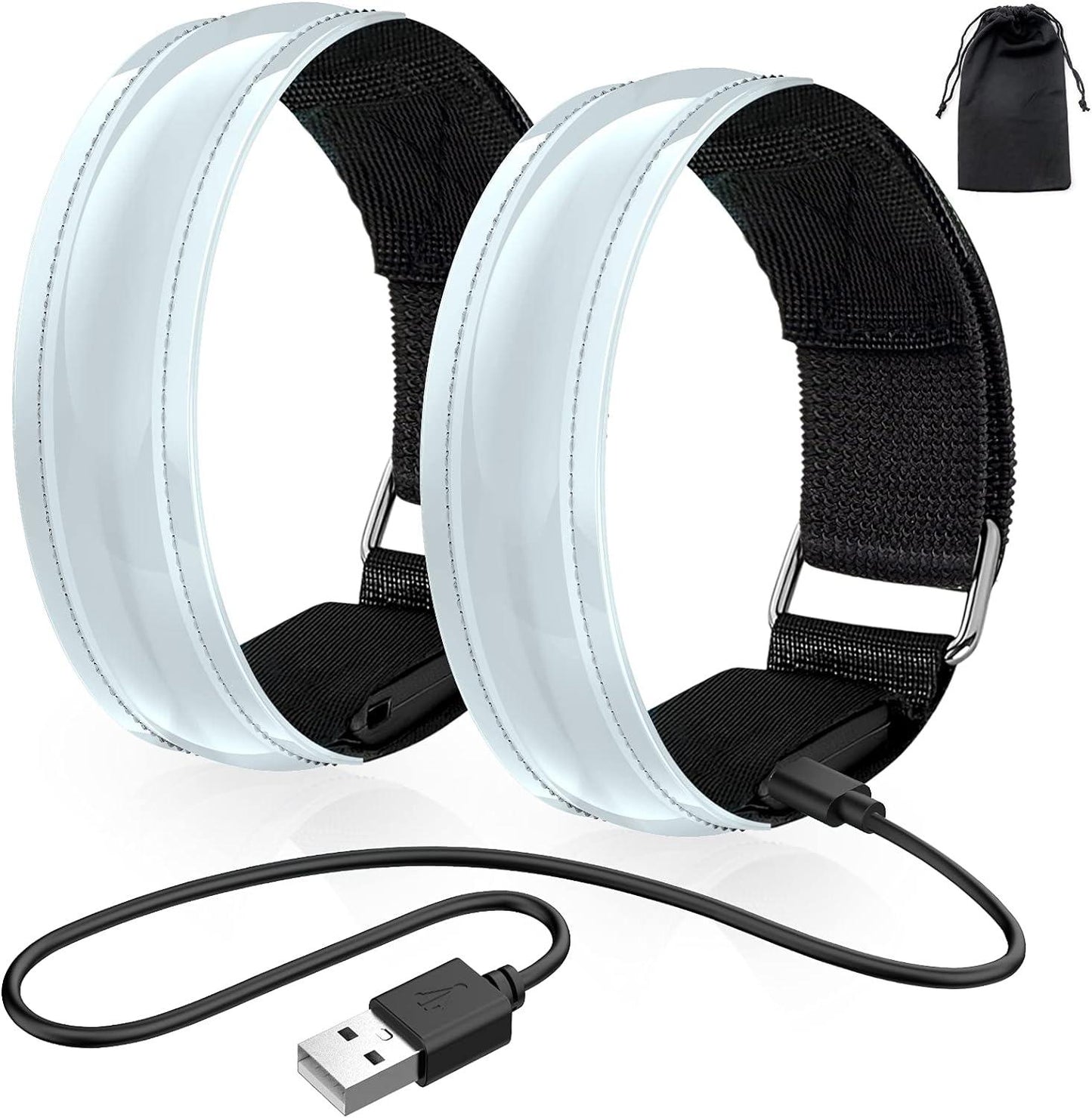 Wiederaufladbares LED Leuchtband (Doppelpack) - Hoopster.ch