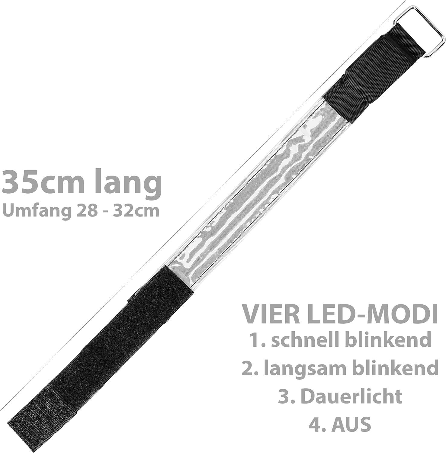 Wiederaufladbares LED Leuchtband (Doppelpack) - Hoopster.ch